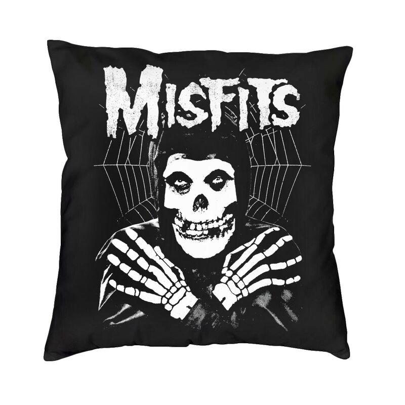 

Misfits Horror Punk Rock Band Cushion Cover xcm Velvet Luxury Pillow Case Home Decor 30x30cm