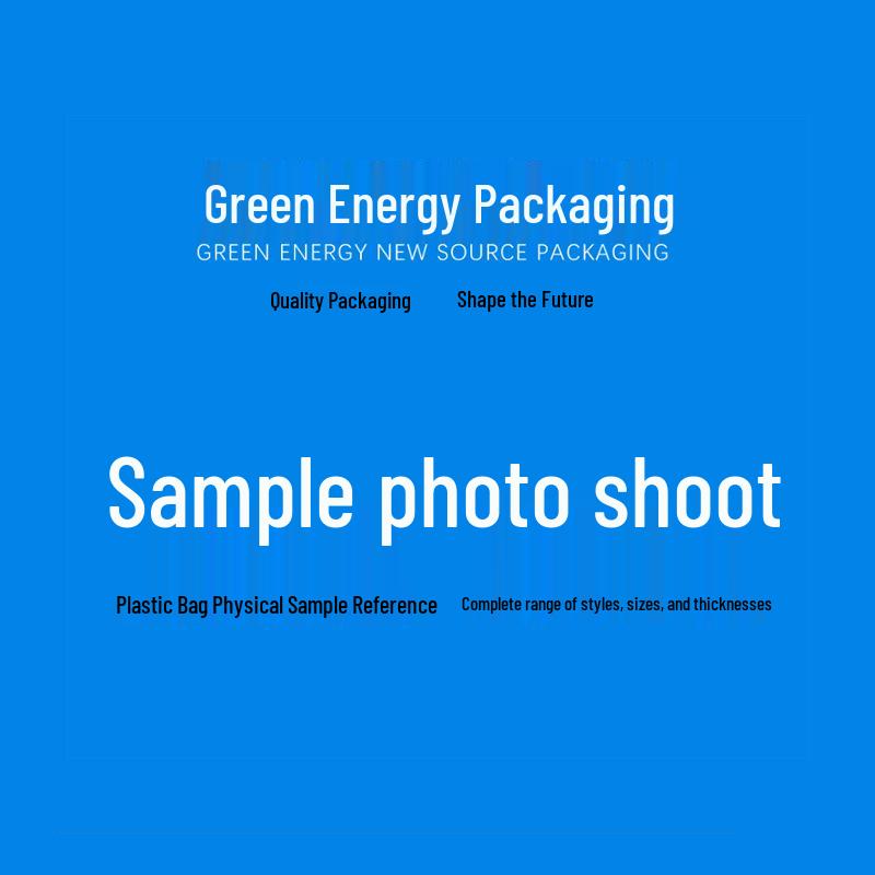 

Green Energy Plastic Bag Sample: Various Styles, Sizes & Thicknesses