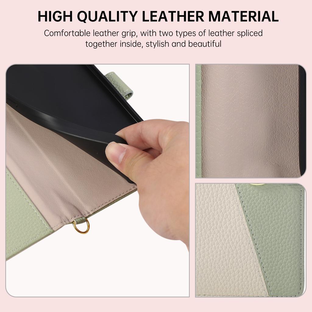 Luxury PU Leather Magnetic Flip Wallet Case for Moto G40 G24 G043 E14 G06 Power Multiple Colors with Lanyard Card Holder Cove
