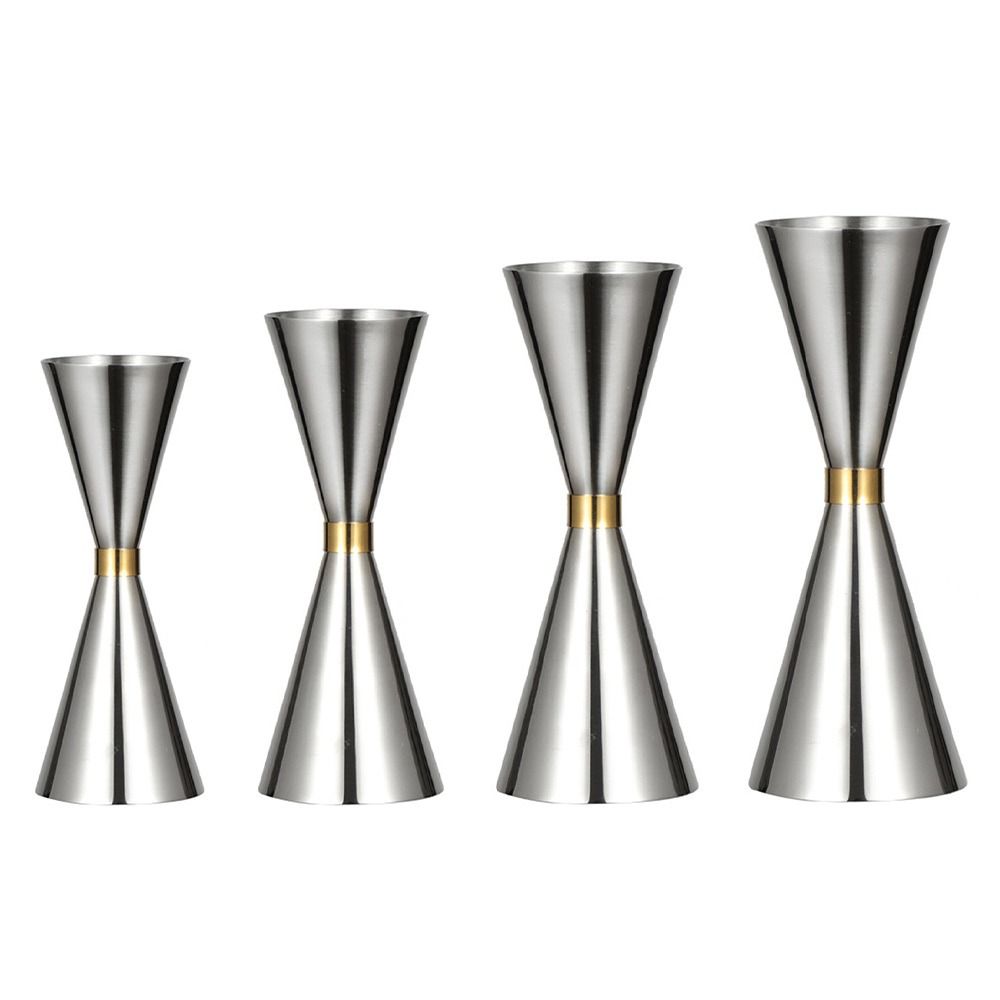 Stainless Steel Bar Measuring Jigger OZ/ML Measuring Cup Spirit Measure Japanese Jigger  Home
