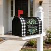 Mailbox Cover Spring Summer Floral Birds Mailbox Wrap Letter Post Box Cover Wrap Decoration for Outside Garden Yard Home Decor