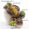 Extra-Large Hanging Succulent Pot: Multi-Diameter Micro-Landscape Decoration