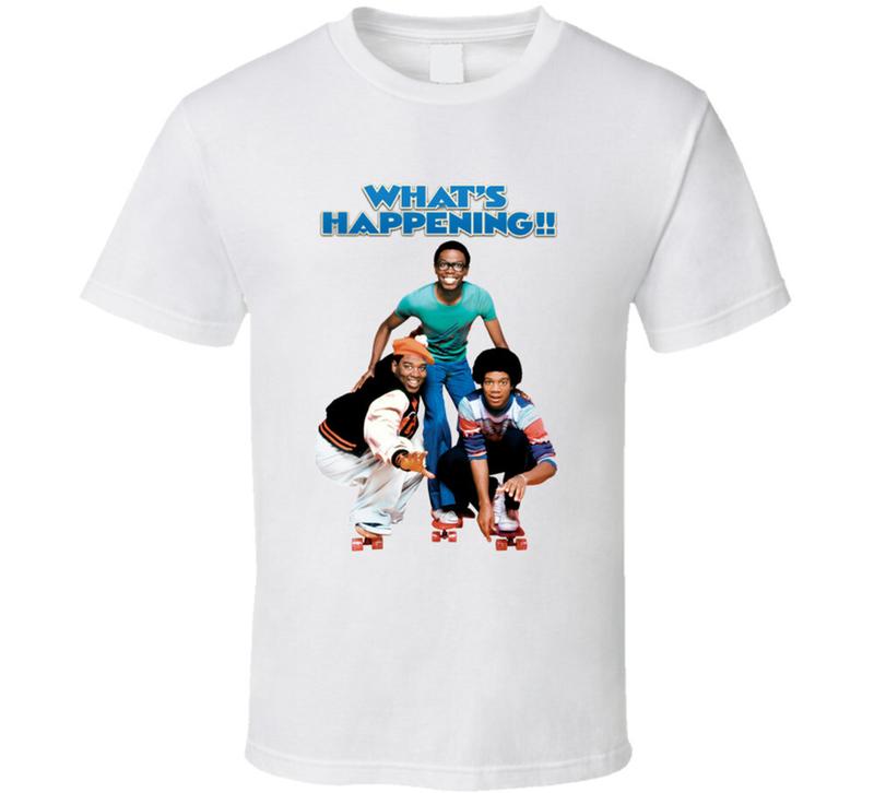 Whats Happening 70s Sitcom Retro Tv Show Unisex T-Shirt S