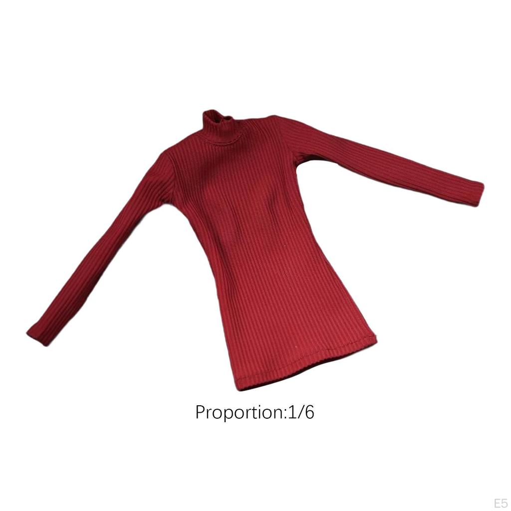 1/6 Scale Figure Short Dresses Dress Up Fashion Retro Stylish Miniature Trendy Clothing for 12''