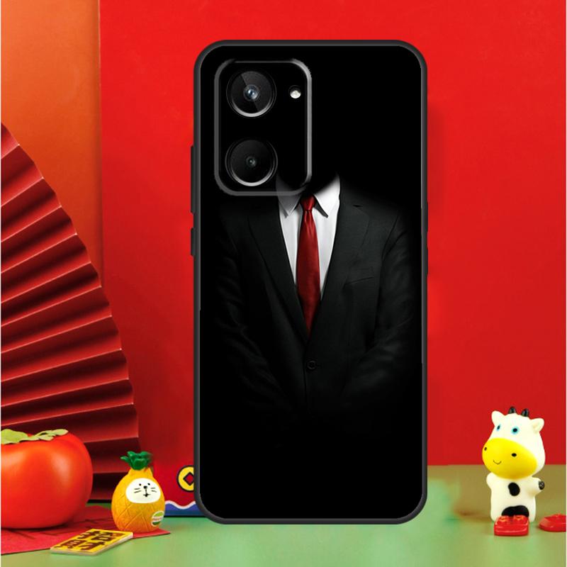 Suit and Tie For Realme 10 11 12 13 14 Pro Plus 15 GT7 Pro GT6 C65 C67 C63 C61 C55 C51 C53 C35 C75 Case