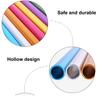 2.7cm Relay Batons Electroplating Multiuse Aluminum Alloy Sprinting Competition Transfer Batons Track Field