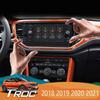 For Volkswagen T-ROC T ROC 2018- 8 inch Car GPS Navigation Tempered Glass Screen Portective Film Auto Interior