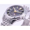 SVALBAL Men's SV10-MBK (Quartz Men's Sun Flame) Round Watch Silver Multi-Hand Analog
