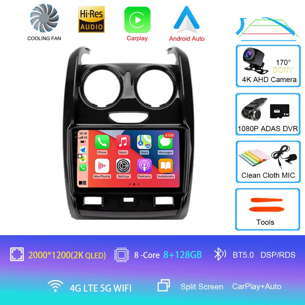 Android 14 Car Radio For Renault Duster 2015 - 2021 For LADA Largus 2021 Multimedia Video Player Navigation Stereo GPS