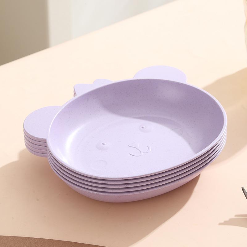 

Тарелка для костей, бытовая, милая тарелка с медведем, тарелка для костей, тарелка для закусок, тарелка для фруктов, тарелка для закусок, тарелка для мусора на обеденном столе