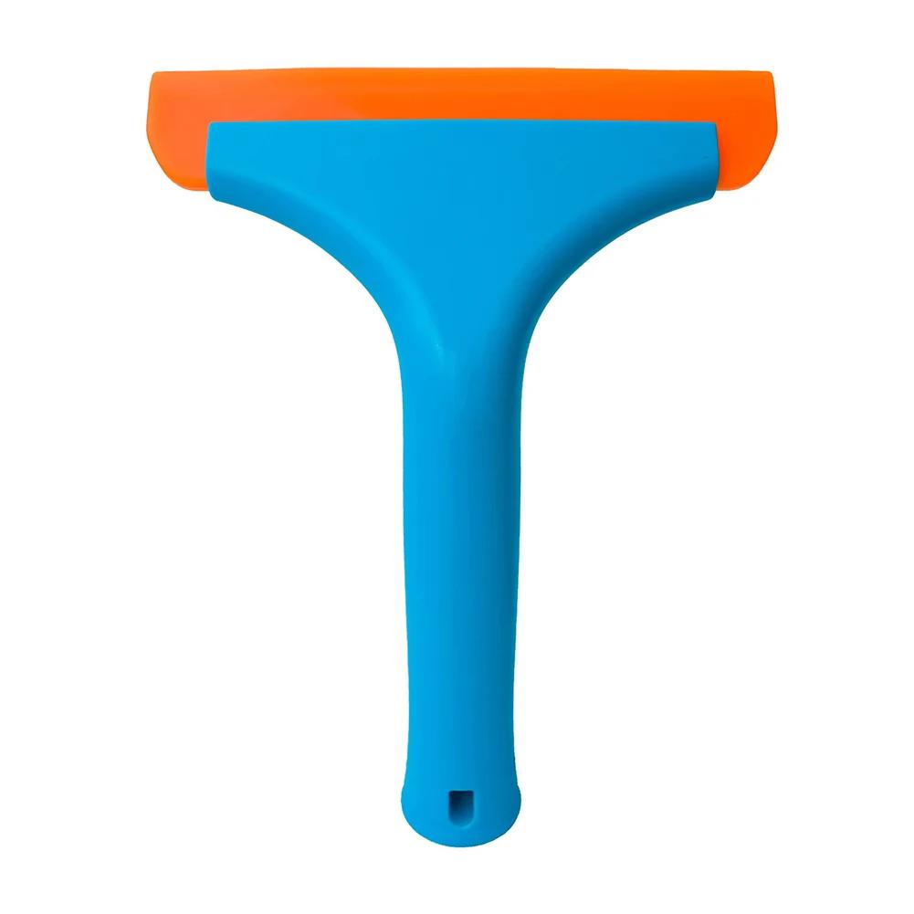 Super Flexible Silicone Squeegee Auto Water Blade Water Wiper Shower Squeegee Long Handle for Car Windshield Window