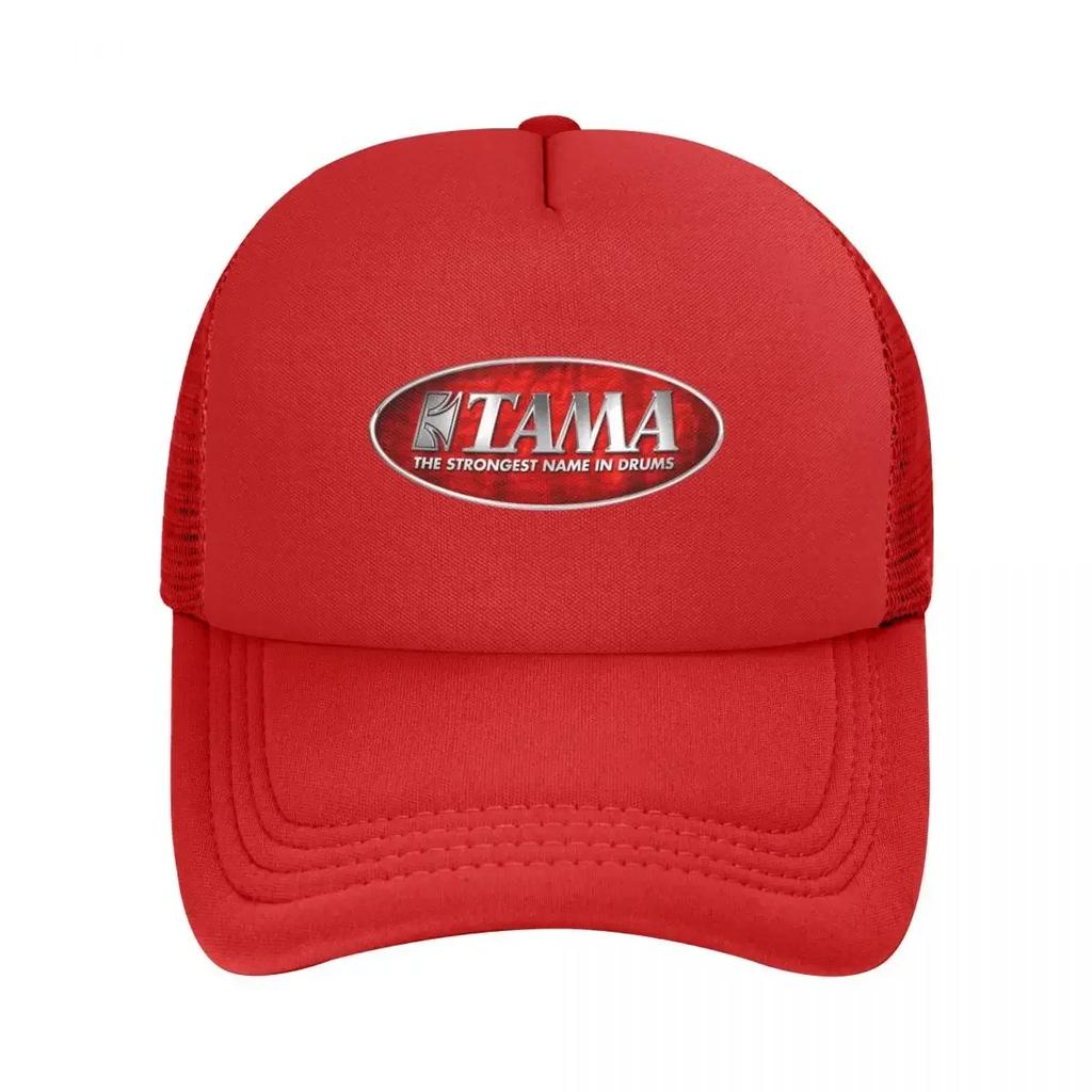 Tama Drum Logo Mesh Baseball Caps Snapback Fashion  Hats Breathable Casual Casquette Outdoor Unisex
