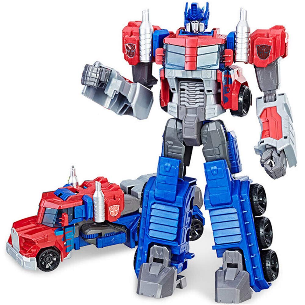 Transformers Hasbro Transformers Generations Cyber Commander Series Optimus Prime Figure Scale Optimus Prime 11-inch [Used]