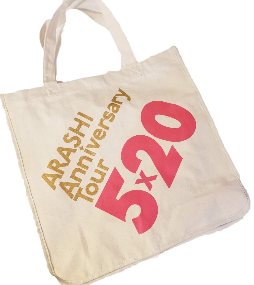

Arashi ARASHI Anniversary Tour Goods Shopping Bag 5×20 белый