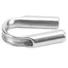 4pcs Durable Stainless Steel Thimbles Antirust Heavy Duty Thimble Winch Rope Thimble  For Camping