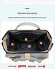 Portable Folding Mummy Bag: Lightweight, Large-Capacity Mother & Baby Backpack with Multi-purpose Bed Feature.