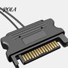 Modes Adjustable ARGB Controller with 14 Keys Remote Control 5V 3Pin to SATA Power Supply Color Changing 3 Buttons Case Fan RGB PC Accessories
