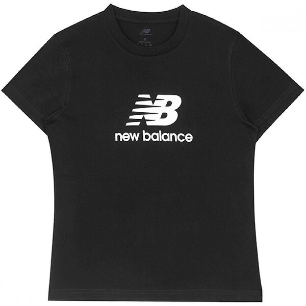 NeW Balance W SporTs EssenTial Jersey T shirT Logo WT41502BK/XL