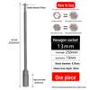 5.5-19mm Deep Hex Socket: Extended Air/Hand Drill Screwdriver Head