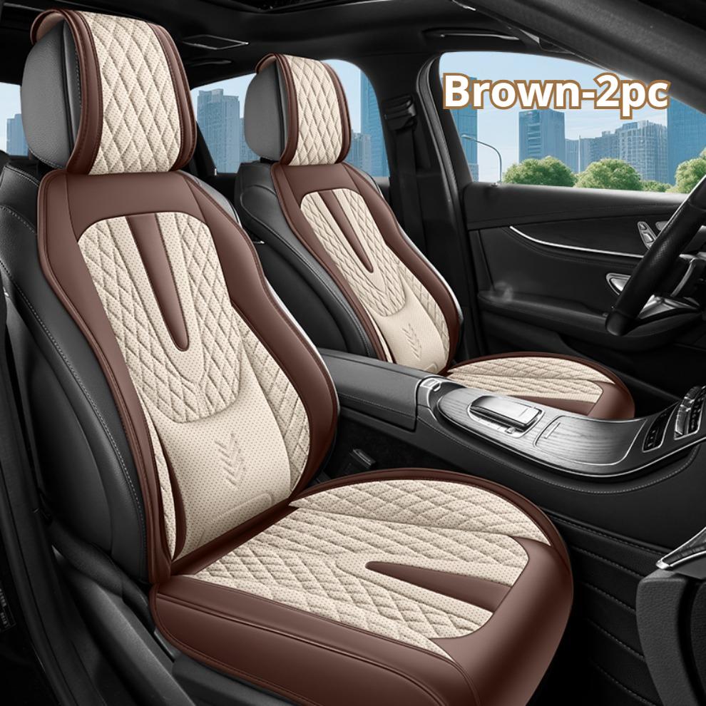 2pc Fixed Lumbar Support Car Seat Cushion, 7-Color Options, Comfortable & Durable, All-Season Car Seat Cover, Universal Fit