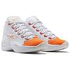 Reebok Question Mid Orange Toe 2023 Men Sneakers White HR1049