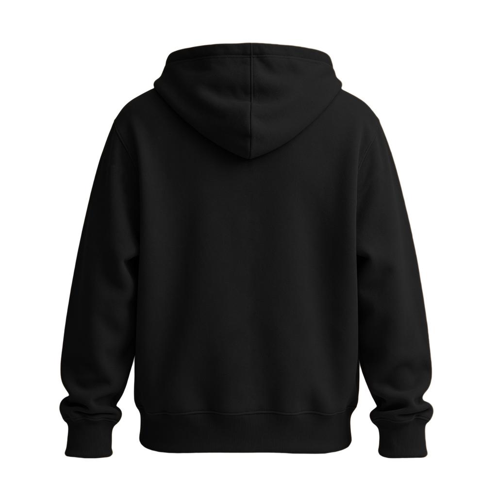 Men's Casual Hoodie with Button - Cotton Hooded Pullover for Spring and Fall