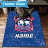 Custom Name Ipswich Football Crest Rug Game Carpet, Floor Mat for Bedroom Living Room Entryway Rug, Home Decor Idea Gift for Christmas Birthday