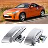 Pair of Left and Right Exterior Door Handle, Outside Outer Car Door Handle Fit for 350  2003-2009, OEM Numbers 80606-CD01E, 80606-CD01D, 80607-CD41E,