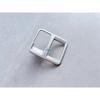 For Honda Passport 2026 + Air Vent Outlet Handle Cover Trument Window Switch Panel Car Styling Silver Interior Accessories