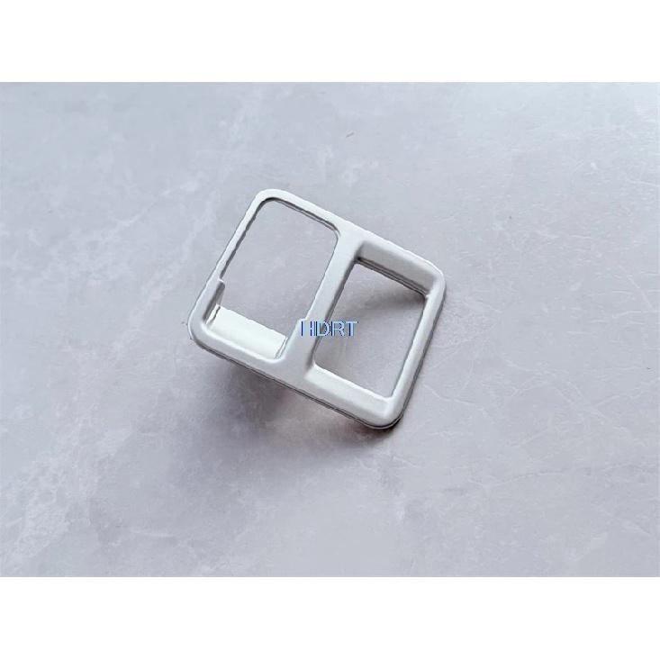 For Honda Passport 2026 + Air Vent Outlet Handle Cover Trument Window Switch Panel Car Styling Silver Interior Accessories