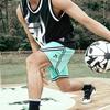 Anta Color Block Crazy Fire Breathable Mid Waist Straight Basketball Shorts Men Shorts Bright-Green 152131214-3