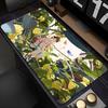 Gaming Mouse Pad Cushions Non-slip Kawaii Table Carpet Laptop Black Cat Mousepad PC Pink Clouds Gamepad Desk Gadget Mouse Mat