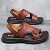 Non Slip Mens Summer Slippers Outdoor Casual Sandalias Breathable Beach Shoes Comfy Walking Sandals Dual-Purpose Male Half Drag