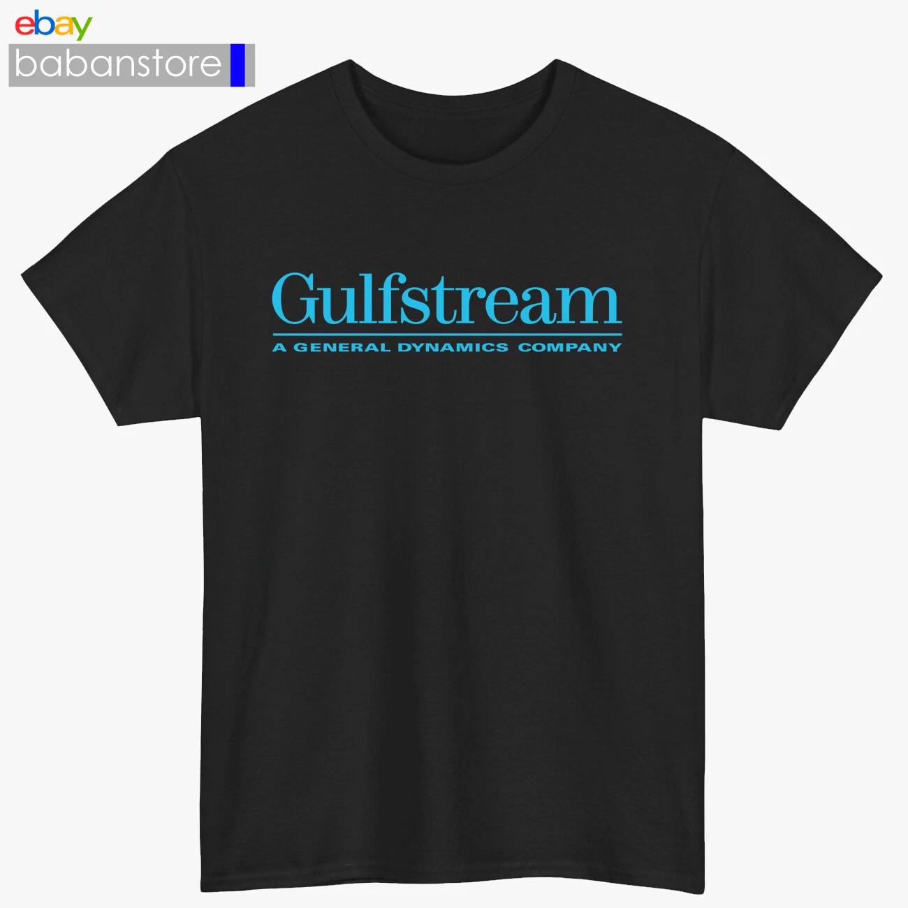 Gulfstream Aerospace Logo Black/White/Grey/Navy/Red/Light Blue T shirt S-5XL S