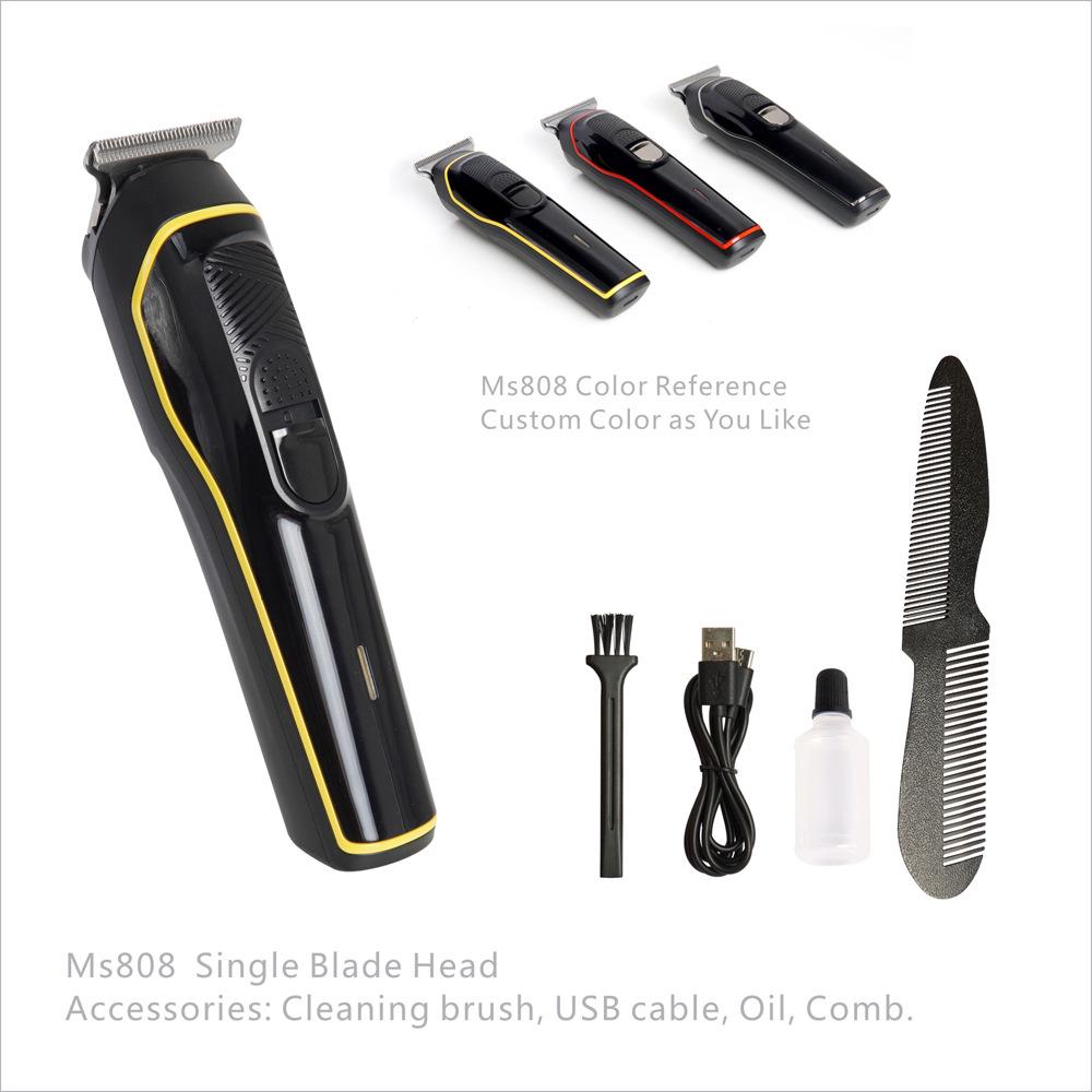 Multi-Function Rechargeable Hair Clippers: 5-in-1 Set for Salons