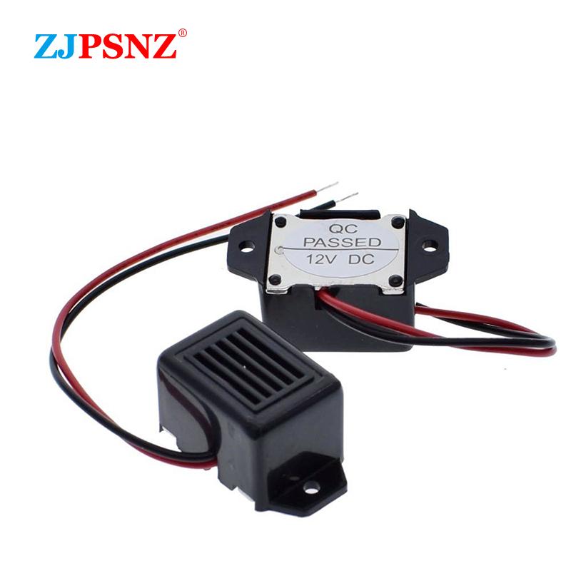 Siren Beeper Buzzer Sound Warning Alarm Adapter Cable Slim Invisible For Car Truck Vehicle Reversing Reminders 3V 6V 9V 12V 24V