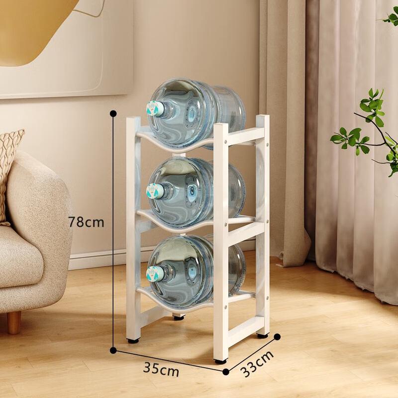 3-Tier Floor-Standing Water Bottle Storage Rack