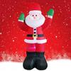 Inflatable Toy Bag Santa Christmas Inflatable Model Luminous Inflatable Model Christmas Atmosphere Decoration Model