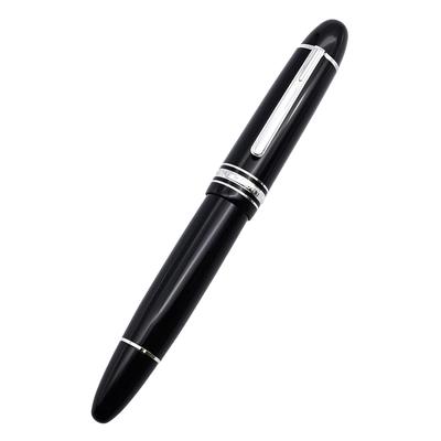 Montblanc Fountain Pen Platinum Coating P149 Nib F Fine Point Writing Instrument Meisterstück