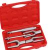 5Pieces Professional Pickle Fork Tool Separator Kit For Ball Joint Tie Rod Removal And Pitman Arm Service Suspension Repair