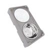 Elevated Dog Bowl Adjustable Height Promote Healthy Digestion Antislip Slow Feeder Food Water Bowl