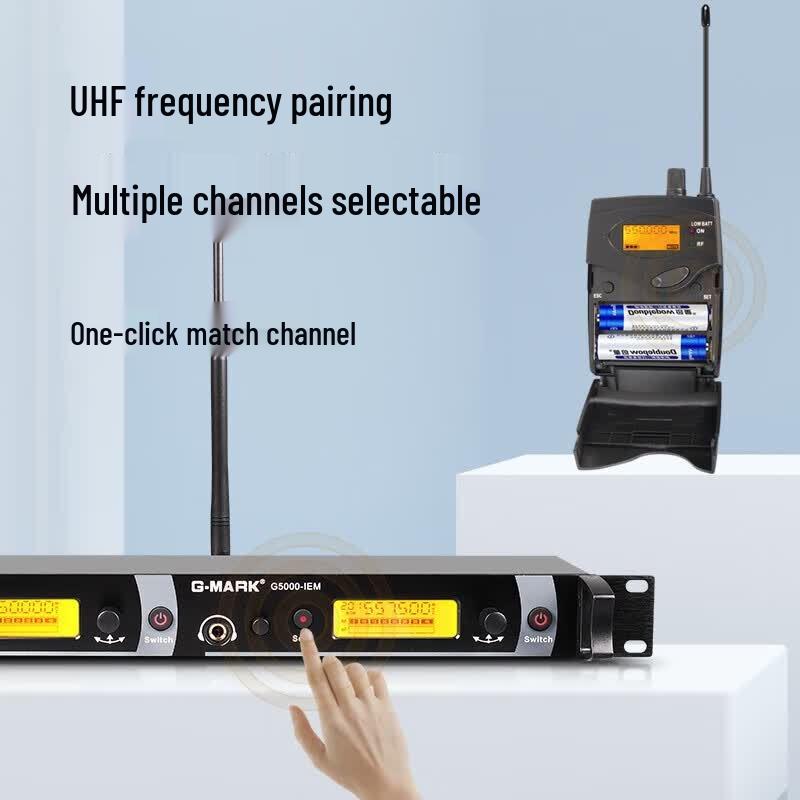 G-MARK G5000 Single Bodypack In-ear Monitor System
