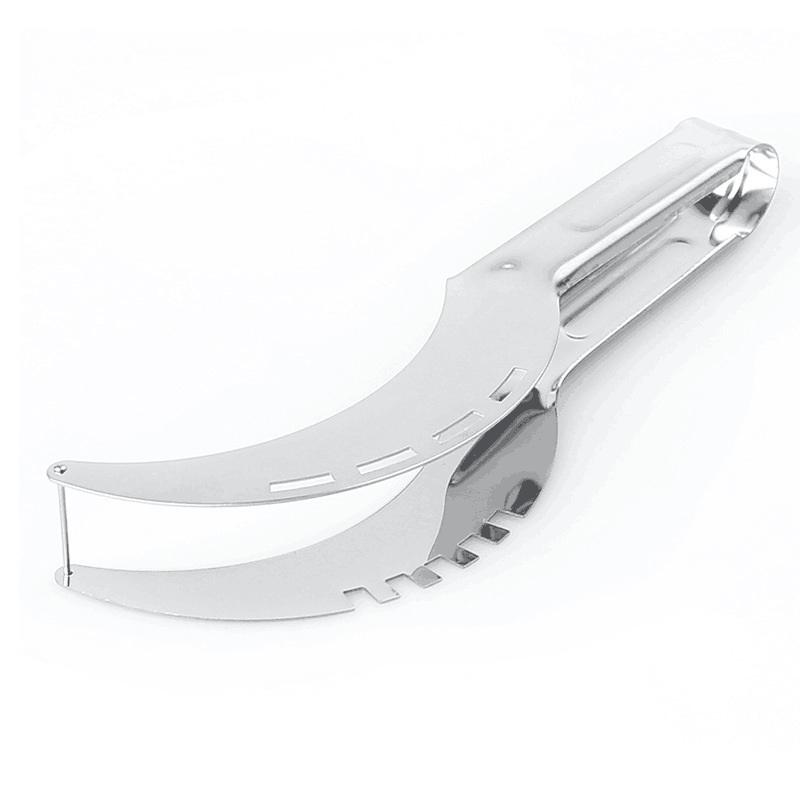 Stainless Steel Watermelon Slicer Windmill Shape Artifact Fruit Cutter For Effortless Home Salad Serving
