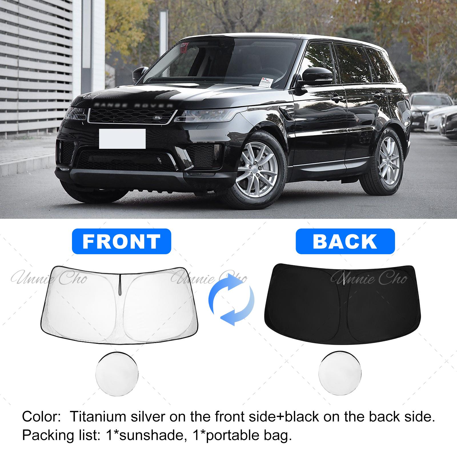Windshield Sun Shade -fit  for Land Rover Range Rover Sport 2014- Accessories Front Window Sunshade Block UV Ray For Range Sport