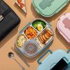 304 Stainless Steel 5-Compartment Lunch Box Set