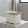 Portable Shower Tote Easy to Clean Draining Bath Basket Plastic Shower Basket Multipurpose Household Storage for Students
