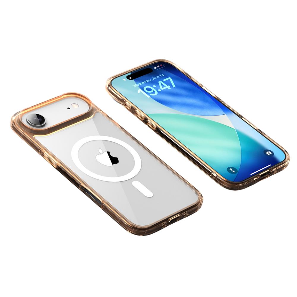 For iPhone Air Case Compatible with MagSafe TPU+PC Clear Phone Back Cover