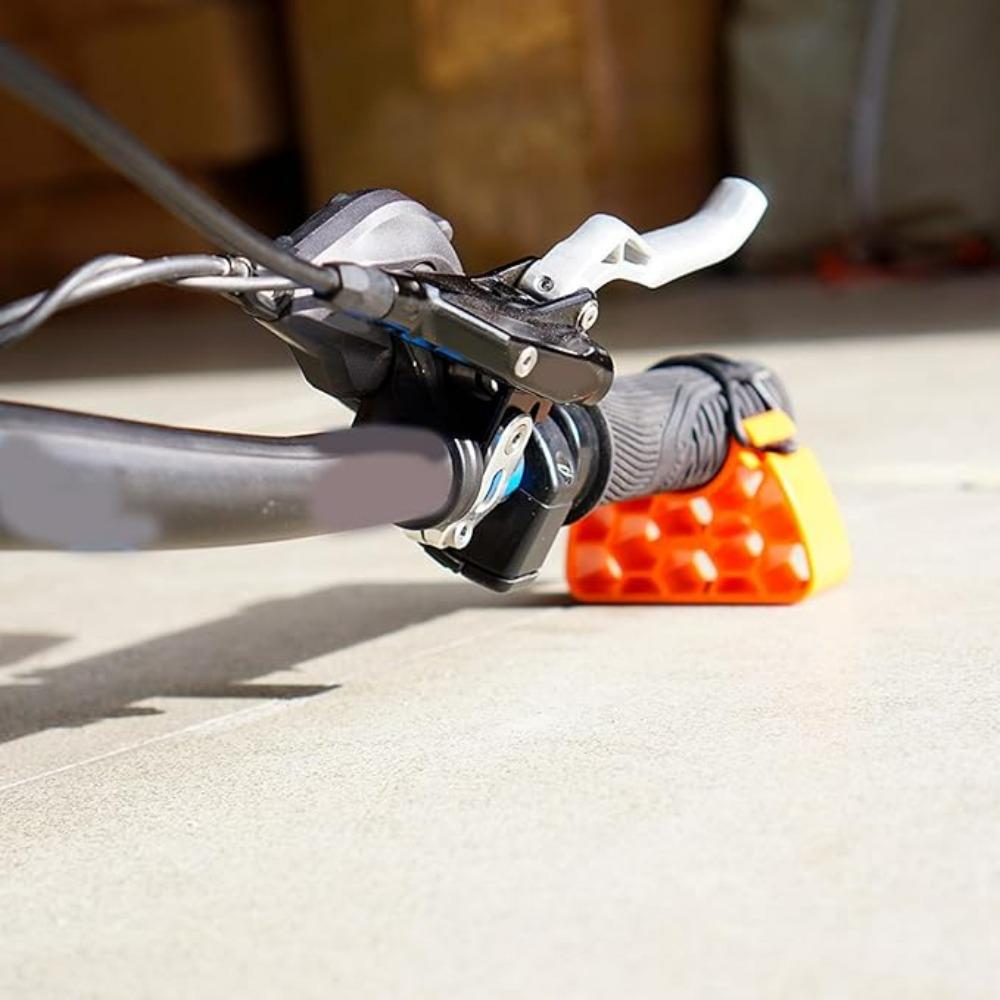 2pcs Multifunctional Mountain Bike Maintenance Handlebar Stand Regulable Bicycle Handlebar Clip-On Stabilizer Cycling Accessory