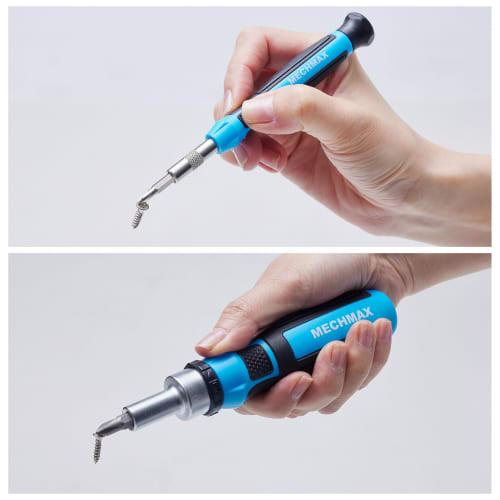 MECHMAX 68-Piece Ratchet Driver Bit & Socket Set with Magnetic Bits and Storage Case for Home, Office, Apartment, Car, Bike, Furniture, Electronics Pr