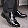 Luxusní business Oxford Kožené Boty Pánské Prodyšná Guma Společenské Obuv Mužské Kancelářské Svatební Byty Obuv Mocassin Homme